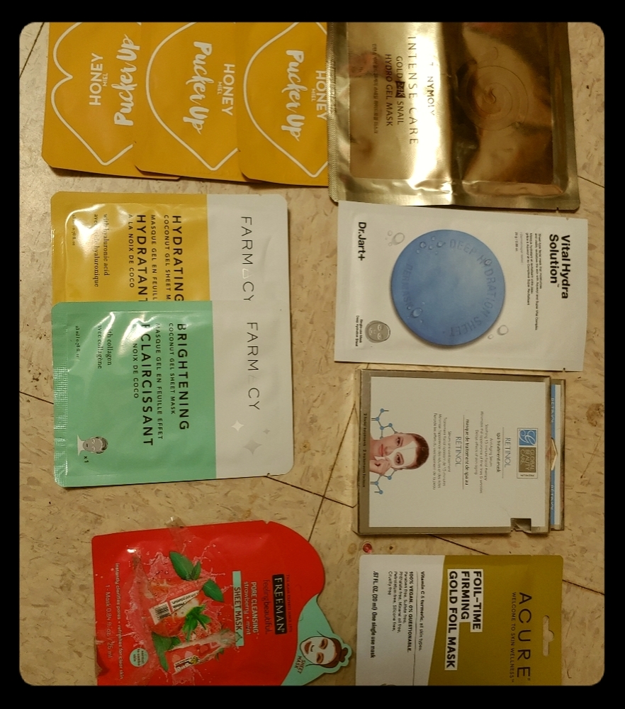 All different masks,all new all bundled together